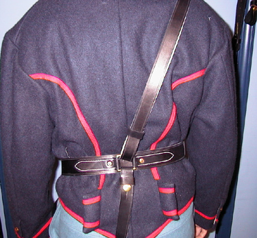Sword Belt Back View