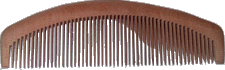Civil War Wooden Comb
