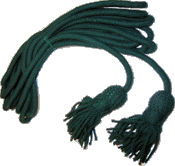Green Wool Bugle Cord