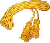 Yellow Wool Bugle Cord