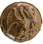 Louisiana Pewter Button