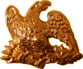 Brass Cockade Eagle