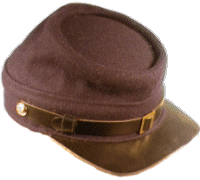 Confederate kepi