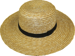 Civil War Period Straw Hat